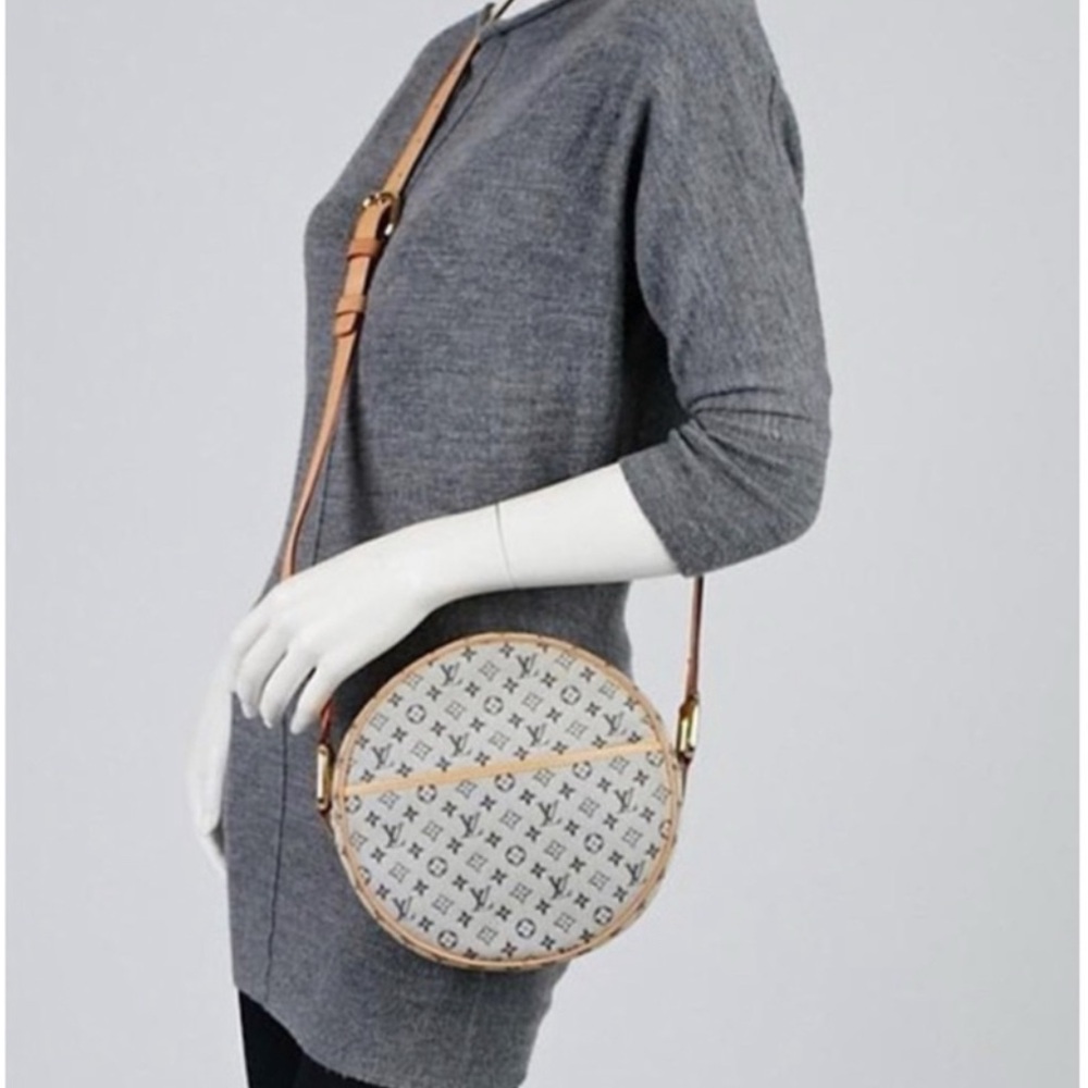 👜 Louis Vuitton Monogram GM Crossbody Blue Jeanne Authentic Shoulder Handbag